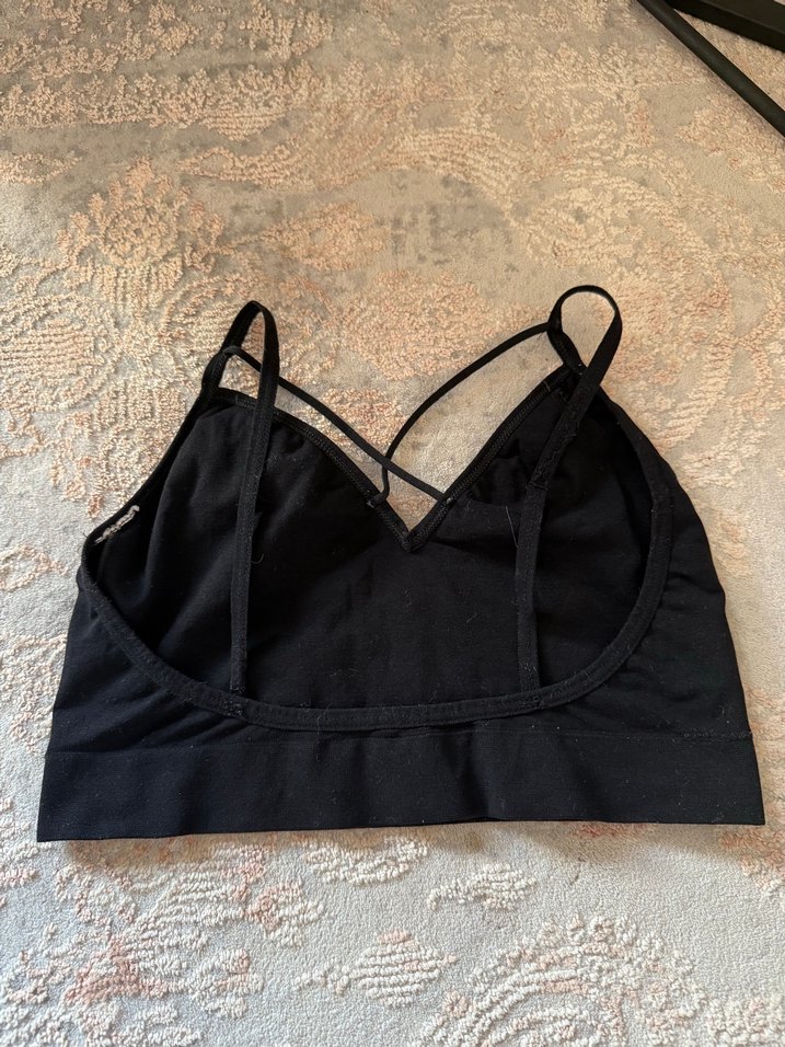 Siyah Sporcu Sütyeni - Görsel 4