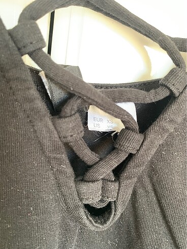 xs Beden H&M divided siyah askılı body