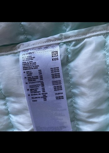 Kız Çocuk Kapüşonlu Turkuaz Yelek - Görsel 4