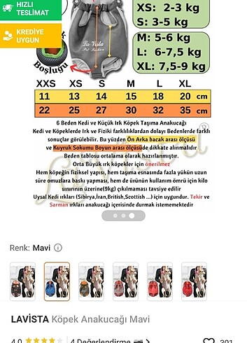  Beden Renk Köpek taşıma çantası 