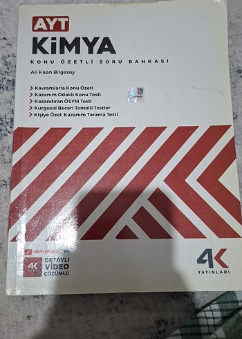 AYT Kimya Konu Özetli Soru Bankası