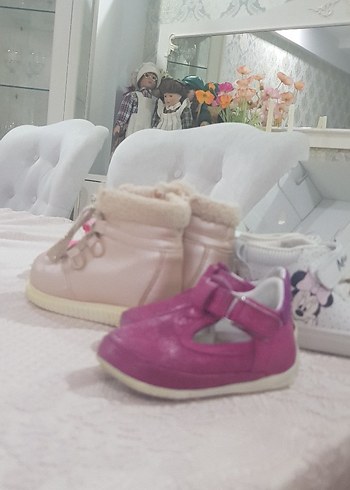 Kız Bebek İlk Adım Ayakkabısı Pembe - Görsel 4