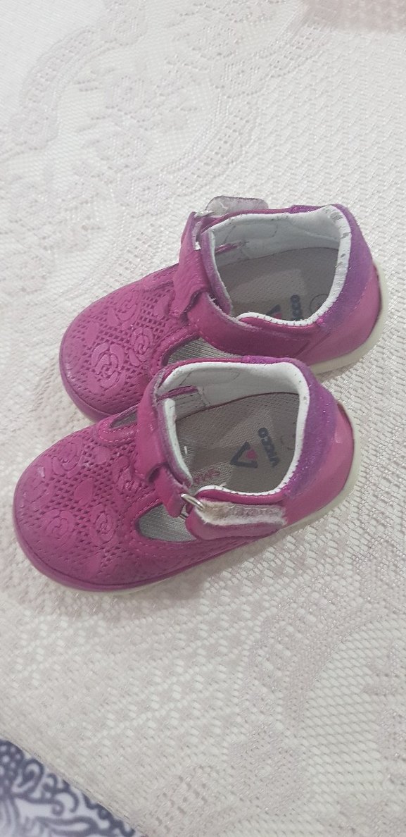 Kız Bebek İlk Adım Ayakkabısı Pembe - Görsel 3