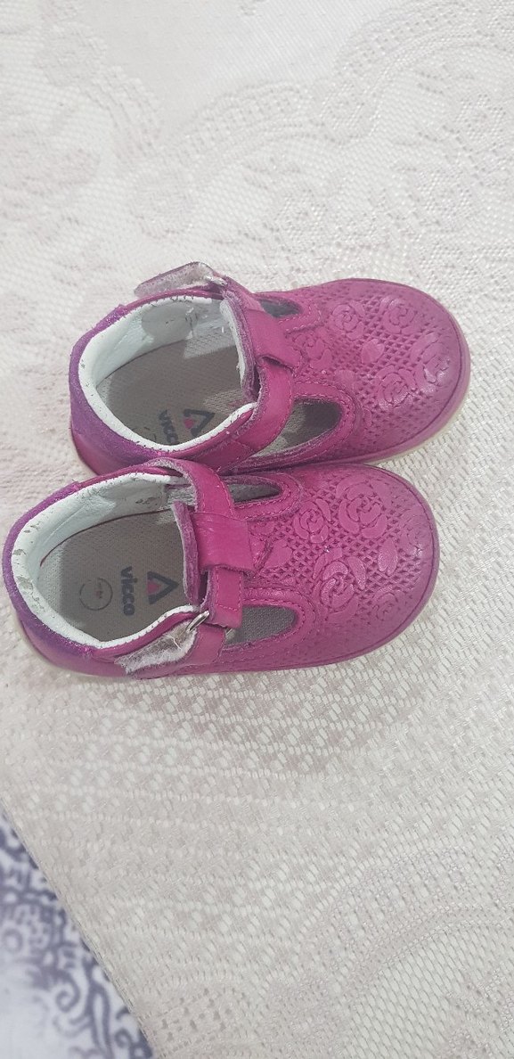 Kız Bebek İlk Adım Ayakkabısı Pembe - Görsel 2