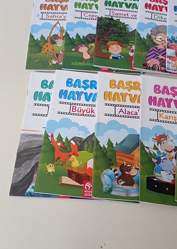 Beden Başrolde Hayvanlar Çocuk Kitap Seti