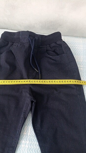 10 Yaş Beden lacivert Renk 9/10 yas likrali cotton pantolon