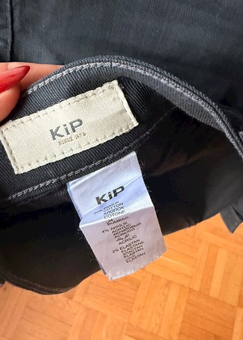 Kip Siyah Pamuklu Rahat Pantolon