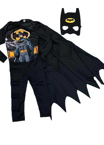 Batman kostumu cocuk 3 4 yas 98cm 