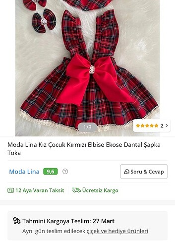 4 Yaş Beden Elbise