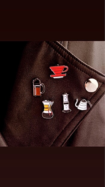 Coffee rozet kahve rozeti