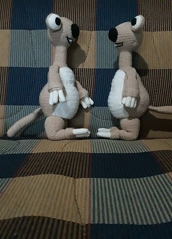 Tasarımcı Amigurumi sid Boyu 28 cm dir
