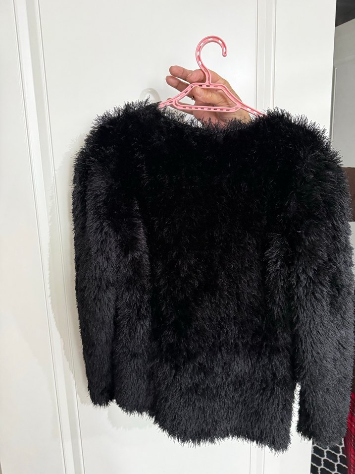 Tüylü hırka - Görsel 3