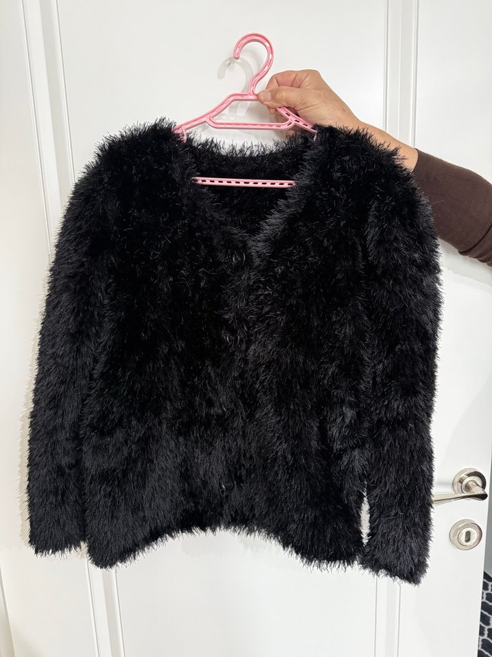 Tüylü hırka - Görsel 2