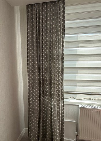 Yıldızlı fon perde - Görsel 3