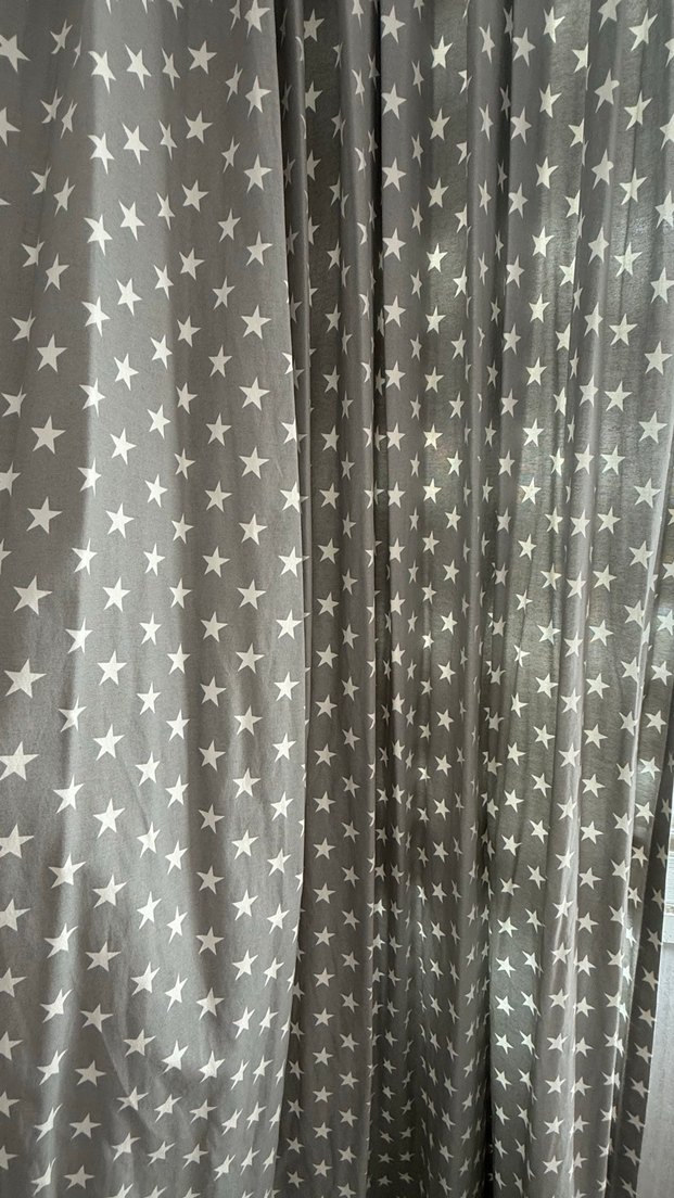 Yıldızlı fon perde - Görsel 2