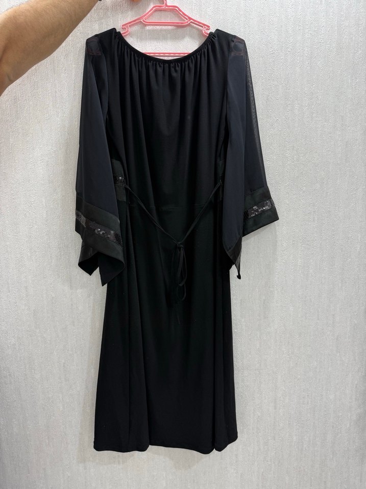 Siyah abiye elbise - Görsel 3