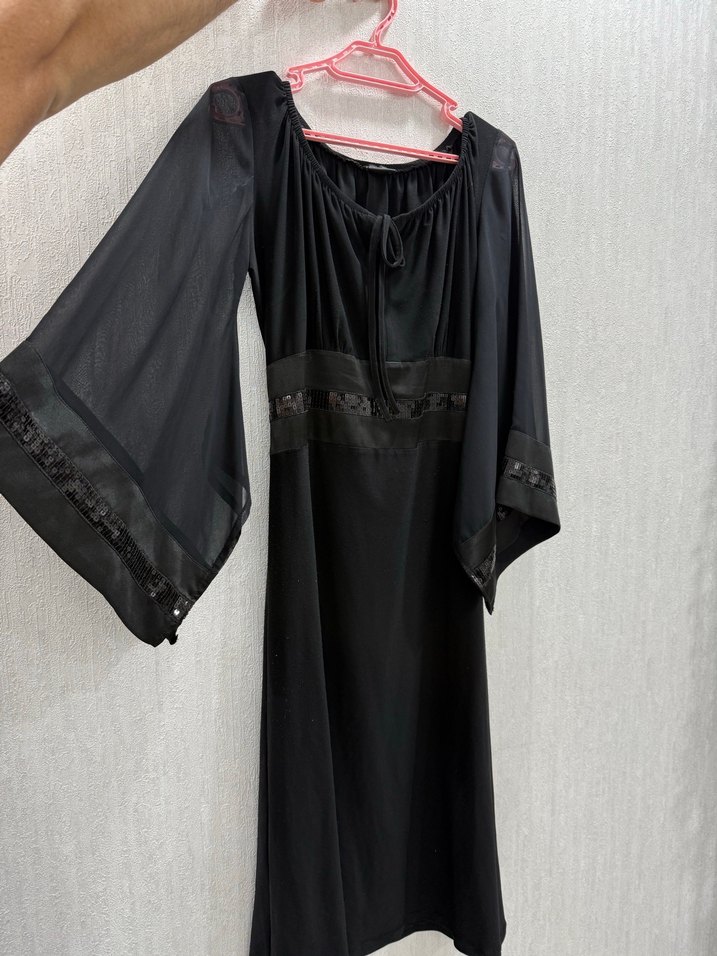 Siyah abiye elbise - Görsel 2