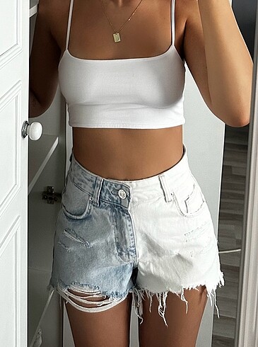 #Bershka denim şort