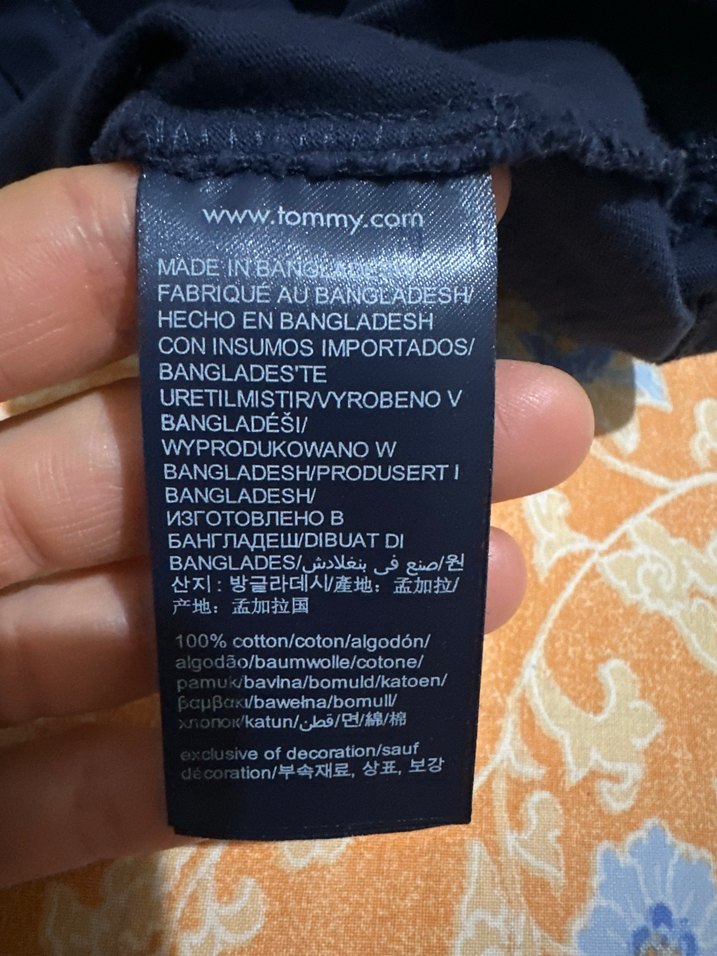 Tommy Jeans Lacivert Kısa Kollu Kadın Tişört - Görsel 4