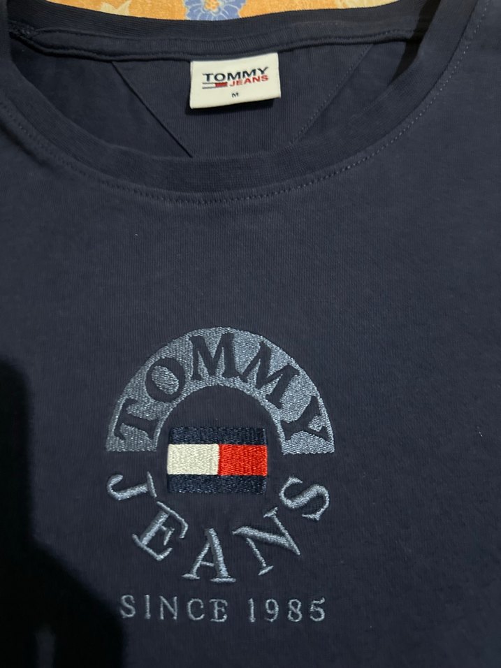 Tommy Jeans Lacivert Kısa Kollu Kadın Tişört - Görsel 2