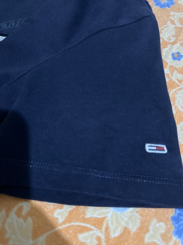 Tommy Jeans Lacivert Kısa Kollu Kadın Tişört - Görsel 3