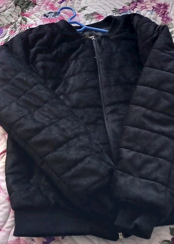 Zara Siyah Fermuarlı Kadın Ceket