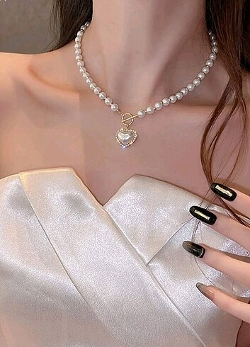 Sheinside Kalpli İnci Kolye????