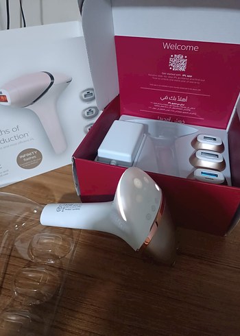 Philips Lazer Epilasyon şarjlı ve kablolu çalışıyor