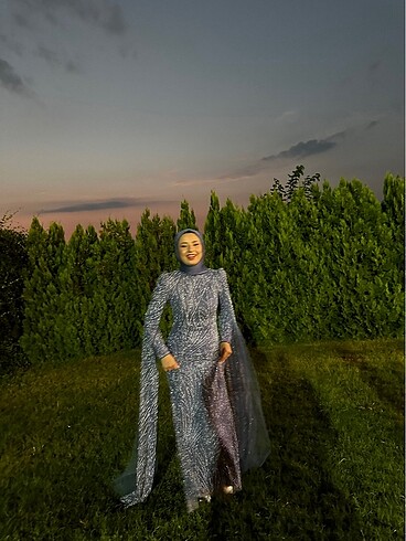 Taşlı abiye