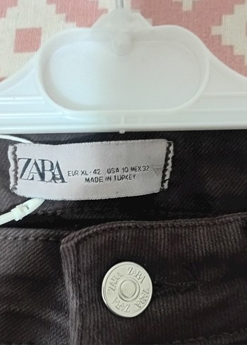 ZARA FUL LİKRALI JEAN KOT PNT 42.44 bdn - Görsel 7