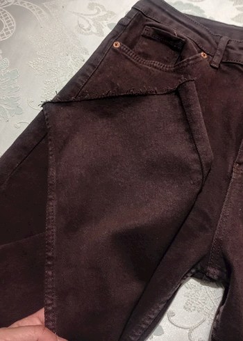 ZARA FUL LİKRALI JEAN KOT PNT 42.44 bdn - Görsel 5