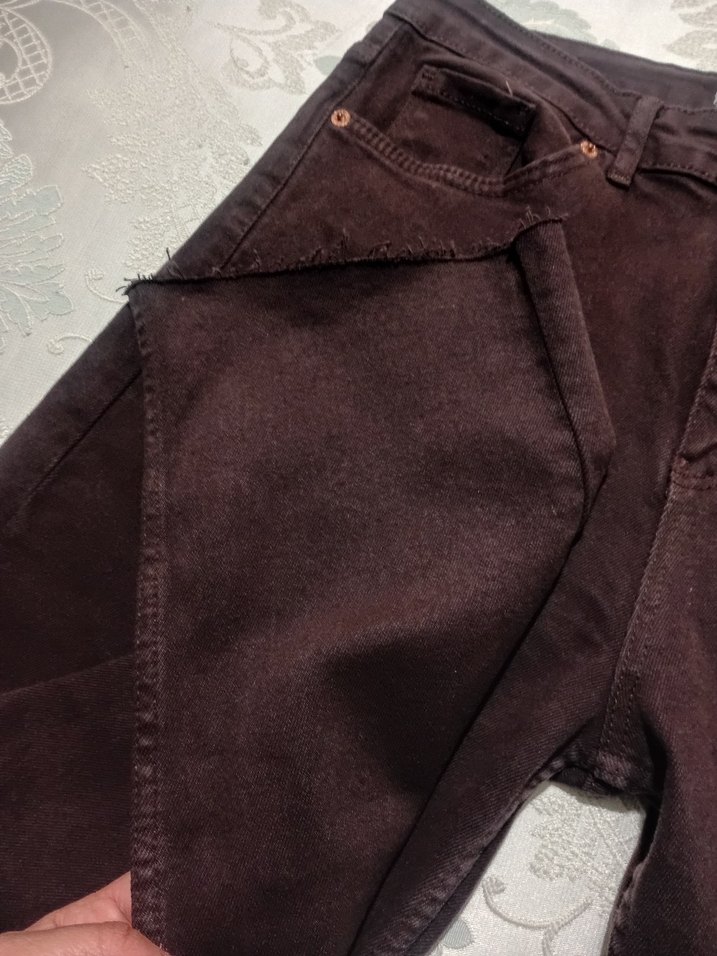 ZARA FUL LİKRALI JEAN KOT PNT 42.44 bdn - Görsel 4