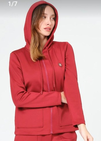 RİCH Fermuarlı Kapüşonlu Sweatshirt L - Görsel 2