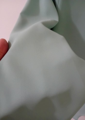 Yeşil Drapeli Kadın Bluz - Görsel 6