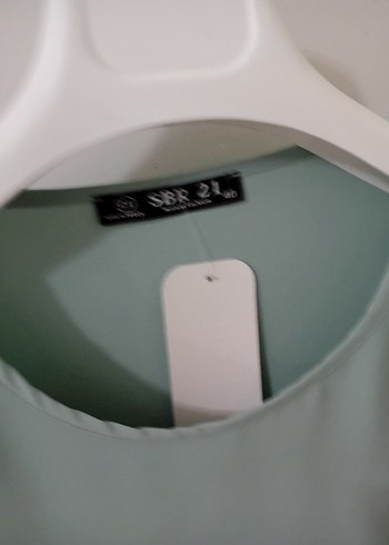 Yeşil Drapeli Kadın Bluz - Görsel 4