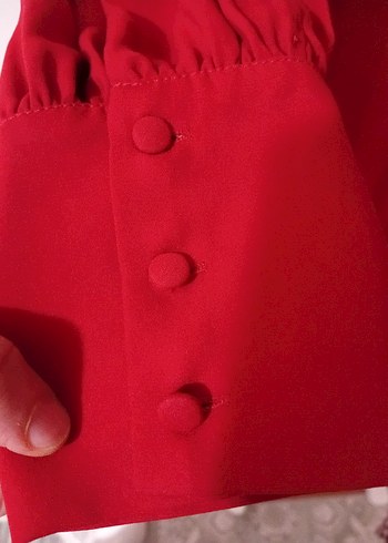 GUSTO KREP ŞİFON ELBİSE 42_44 - Görsel 6