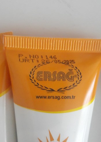 Ersağ Güneş Koruyucu Krem SPF 46