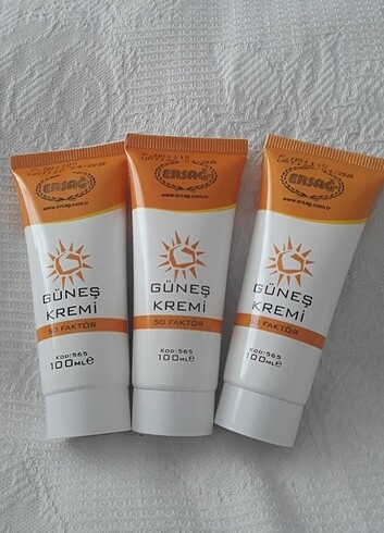 ERSAĞ GÜNEŞ KREMİ 