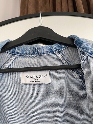 s Beden mavi Renk Denim Ceket