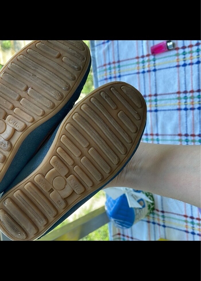 28 no erkek çocuk nubuk ayakkabı - Görsel 4