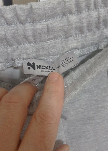 Gri çocuk Rahat Kesim Eşofman Altı - Görsel 3