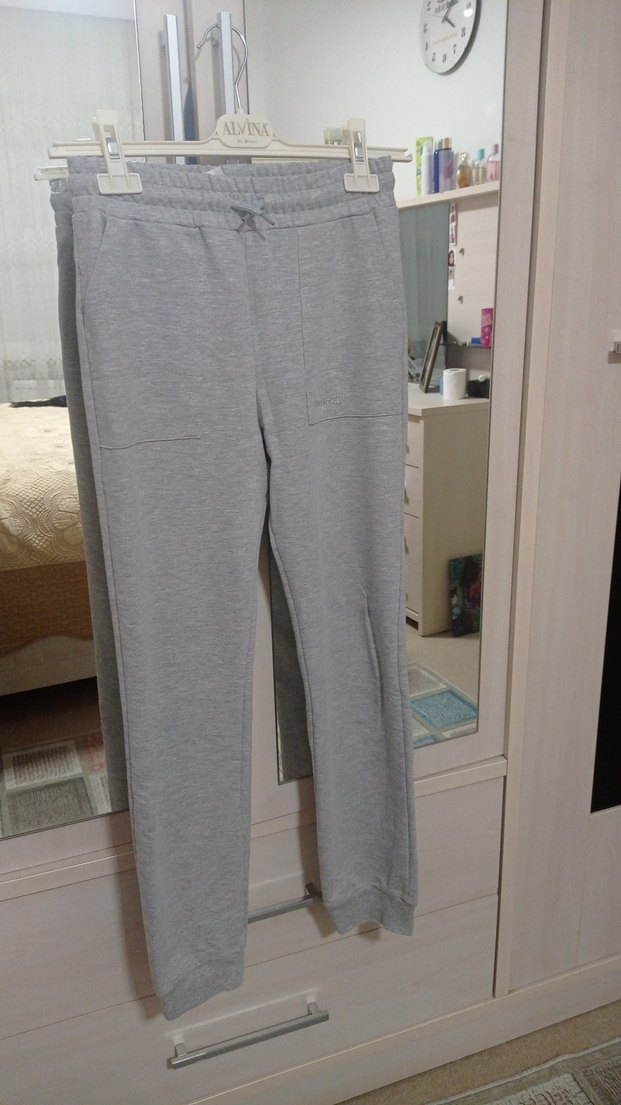 Gri çocuk Rahat Kesim Eşofman Altı - Görsel 2