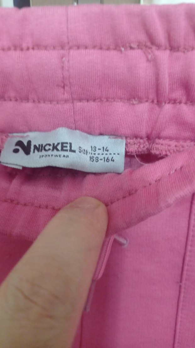 Pembe Rahat Kesim çocuk Eşofman Altı - Görsel 3