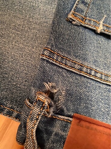 xs Beden Zara orjinal jean pantolon