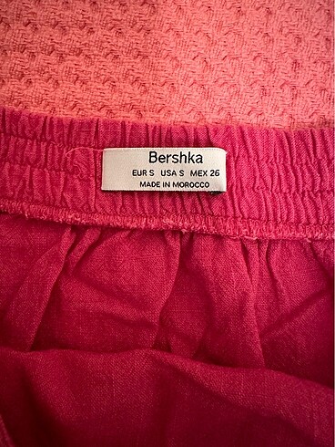 Bershka BERSHKA midi pembe etek