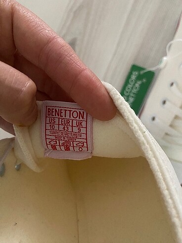 Benetton Suni deri erkek ayakkabısı