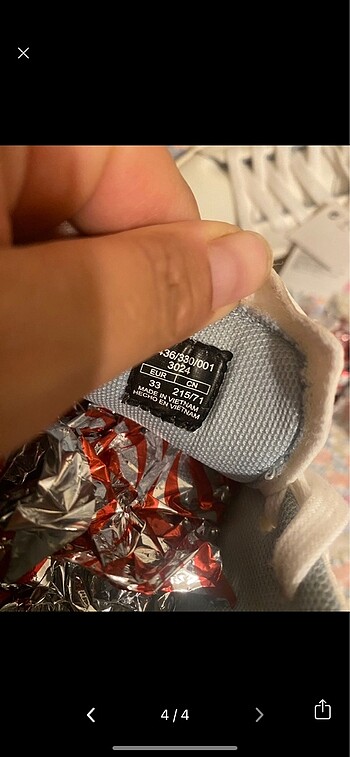33 Beden Zara çocuk