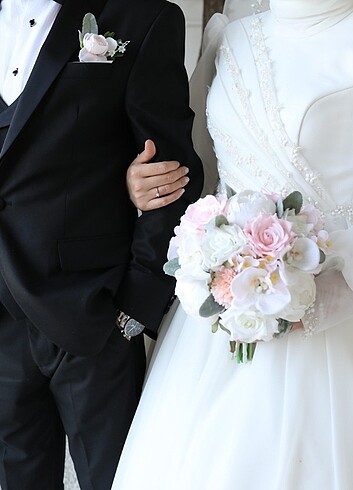 Tesettür Gelinlik - Görsel 11