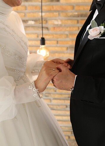 Tesettür Gelinlik - Görsel 10