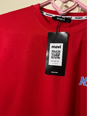 m Beden Orijinal etiketli mavi unisex tshirt